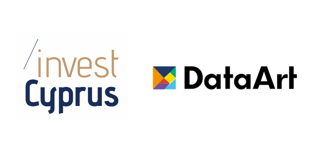 Invest Cyprus - Data Art Logo