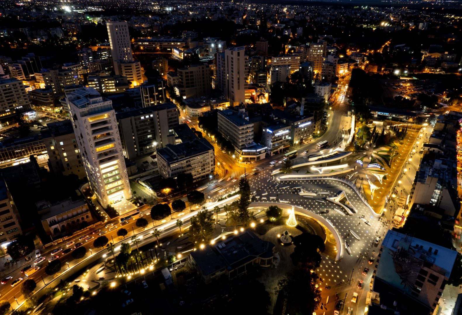 Shutterstock image - City from above