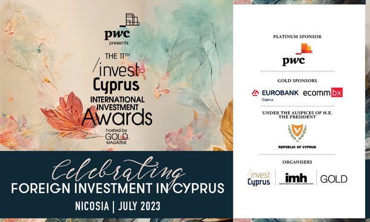 Poster of the 11th Invest Cyprus international investment awards