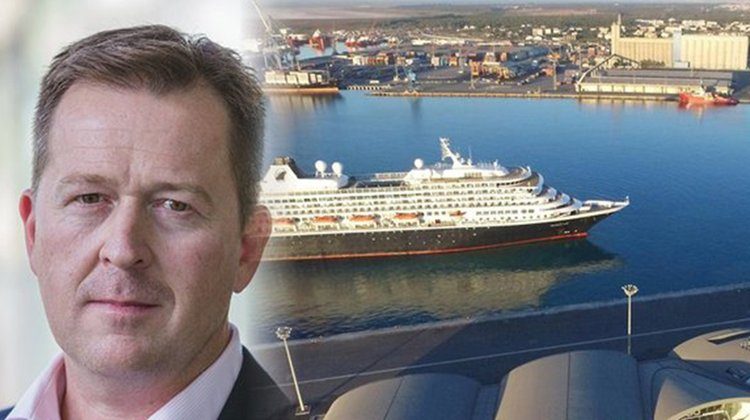 Simon Pitout, the new CEO of DP World Limassol