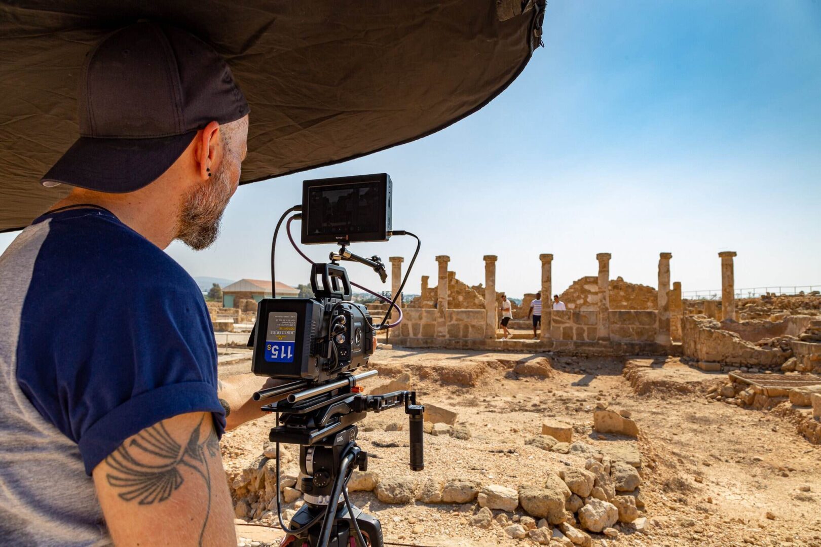 Filming location in Cyprus