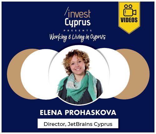 Elena Prohaskova, Director, JetBrains Cyprus