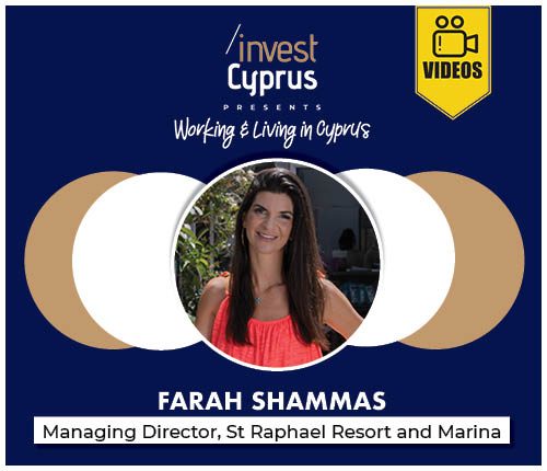 Farah Shammas, Managing Director of St Raphael Resort Marina