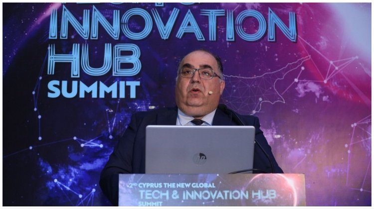 Marios Tannousis, Invest Cyprus CEO, at Cyprus: The New Global Tech & Innovation Hub Summit