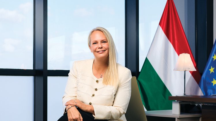 Dr Krisztina Lakos, Hungary's Ambassador to Cyprus