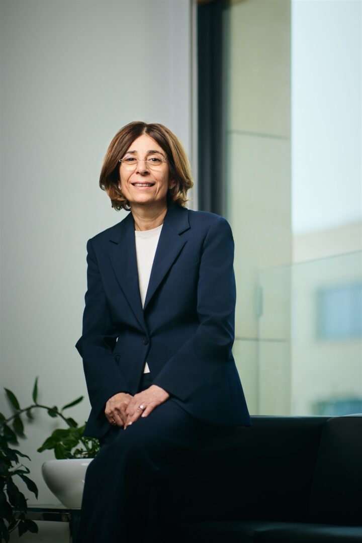 Aliki Sergi, Member of the Board of Directors of Invest Cyprus, in an official portrait photograph, March 2026.