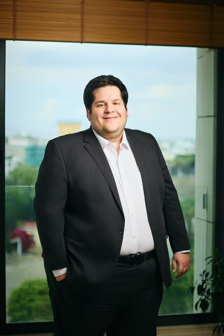 Stylianos Parparinos, Member of the Board of Directors of Invest Cyprus, in an official portrait photograph, March 2026.